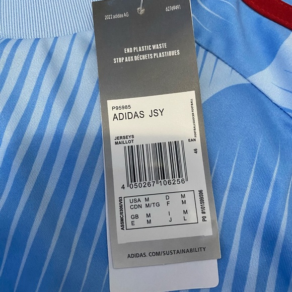 Spain Away Kit Mens Size Medium - Picture 5 of 6